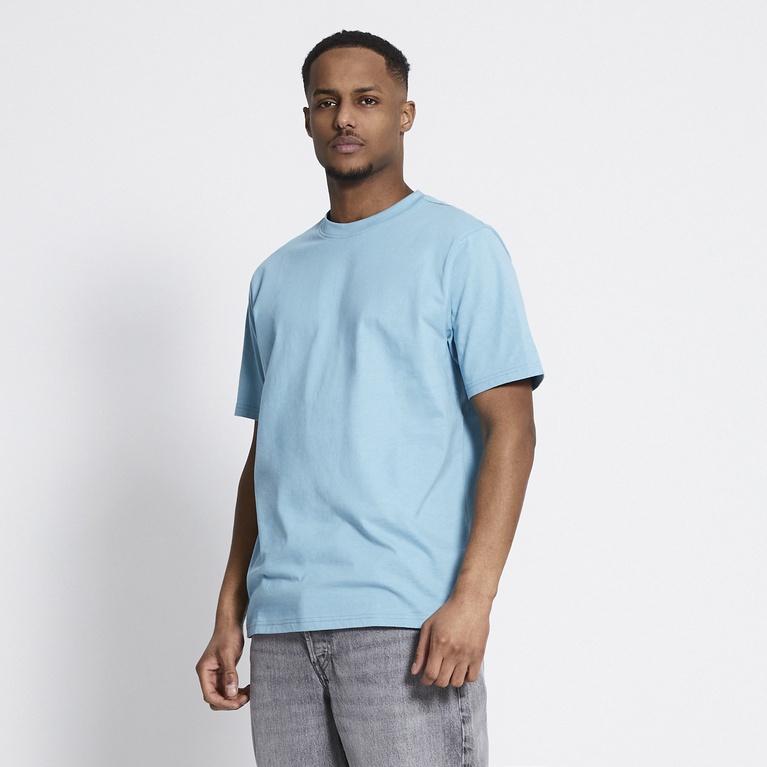 Heavy tee "William" Aqua